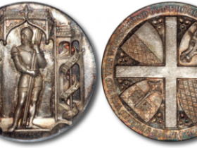 瑞士1886年纪念森帕赫战役胜利500周年银章