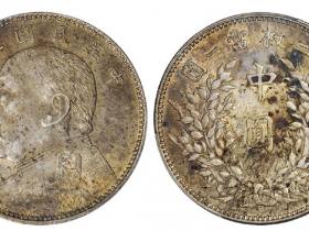 民国三年袁世凯像中圆银币成交价(人民币): 8,625