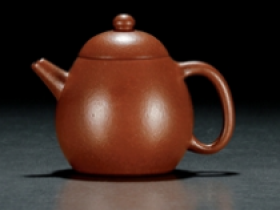 孟臣紫砂壶朱泥龙蛋成交价