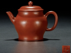 清泉美玉款瓮形朱泥壶成交价