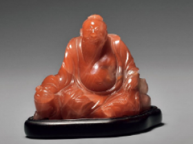明晚期南红玛瑙高士像价格