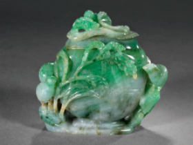 翡翠岁岁平安盖瓶成交价