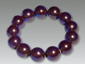 蜜蜡蓝精灵手串成交价