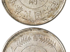 民国六年迪化银圆局造壹两银币