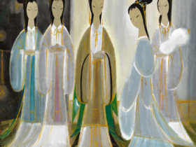 林风眠作品《五美图》成交价