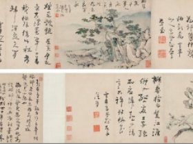 高凤翰花卉书画合璧