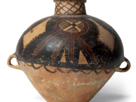 仰韶文化彩陶罐