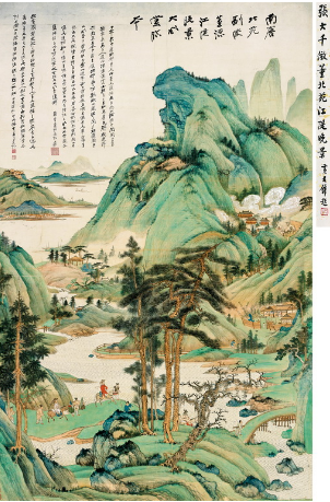 张大千最贵的画5亿元
